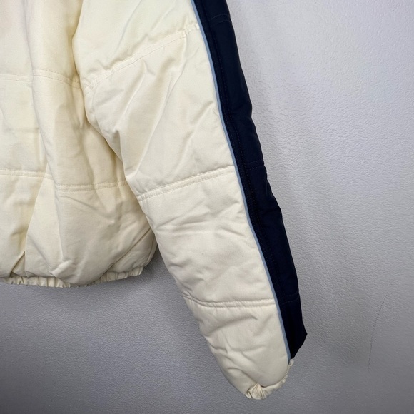 Kool! Italian Puffer Jacket White Milan Designer Winter Women’s Medium EUC - Picture 5 of 16